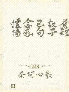 怀念已故爸爸的伤感句子短句