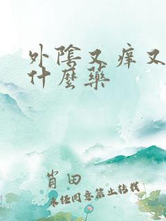 外阴又痒又疼用什么药