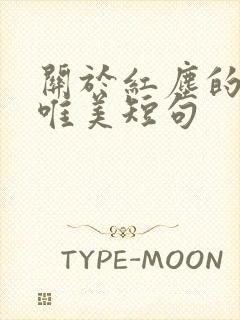 关于红尘的句子唯美短句