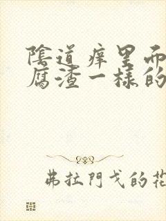 阴道痒里面有豆腐渣一样的东西