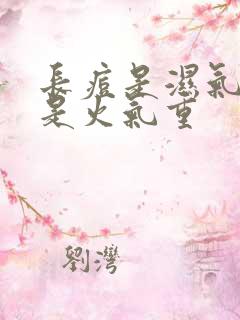 长痘是湿气重还是火气重