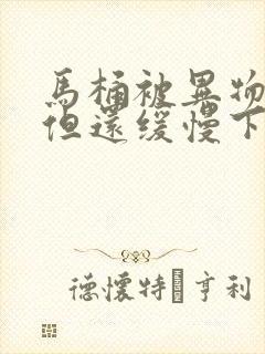 马桶被异物堵了但还缓慢下水