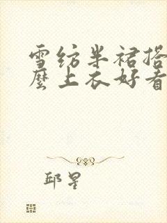 雪纺半裙搭配什么上衣好看