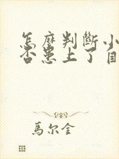 怎么判断小儿是否患上了自闭症