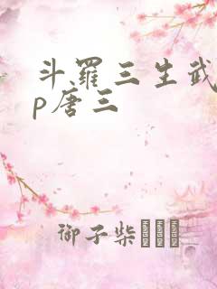 斗罗三生武魂cp唐三
