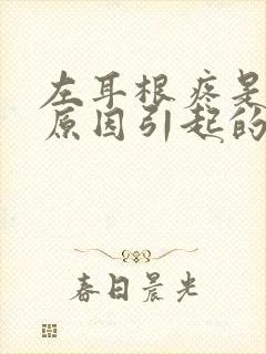 左耳根疼是什么原因引起的