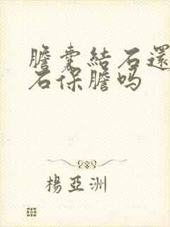 胆囊结石还能取石保胆吗