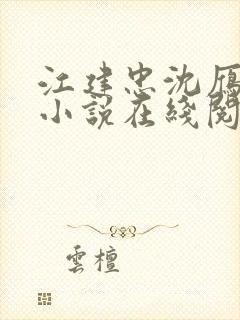 江建忠沈雁冰的小说在线阅读