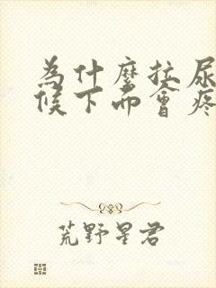 为什么拉尿的时候下面会疼