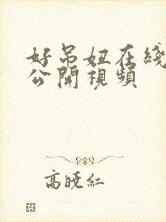 好吊妞在线免费公开视频