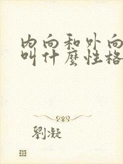 内向和外向中间叫什么性格