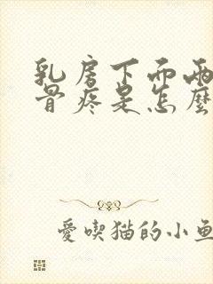 乳房下面两侧肋骨疼是怎么回事女性