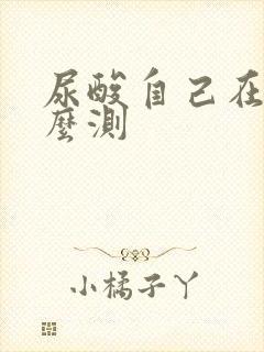 尿酸自己在家怎么测