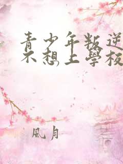 青少年叛逆孩子不想上学校