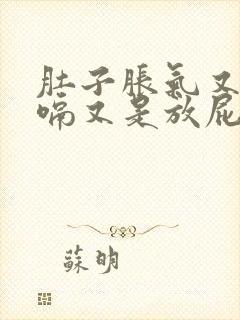 肚子胀气又是打嗝又是放屁