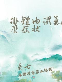 排体内湿气是什么症状