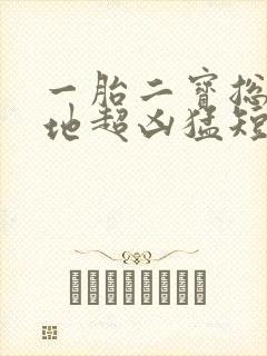 一胎二宝总裁爹地超凶猛短剧