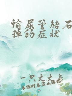 输尿管结石往下掉的症状