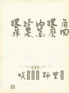 眼睛内眼角里面痒是怎么回事