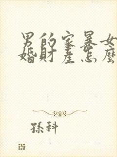 男的家暴女的离婚财产怎么判