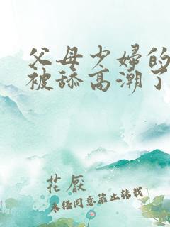 父母少妇的傻逼被舔高潮了