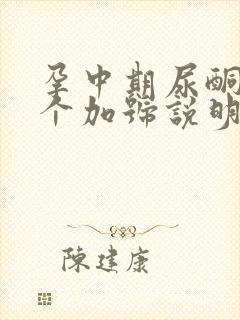 孕中期尿酮体1个加号说明什么