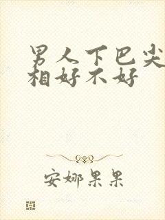 男人下巴尖的面相好不好