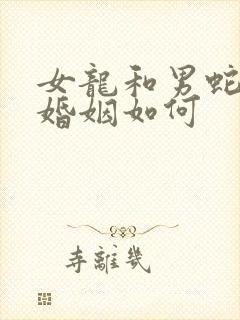 女龙和男蛇相配婚姻如何