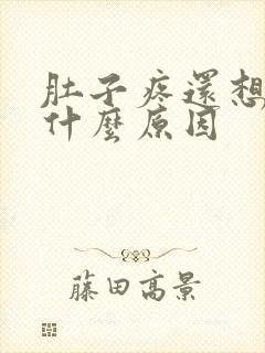 肚子疼还想吐是什么原因