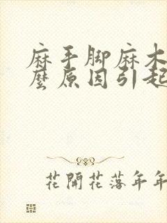 麻手脚麻木是什么原因引起的