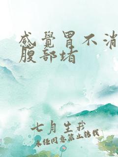 感觉胃不消化上腹部堵