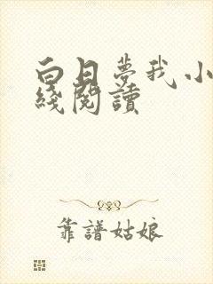 白日梦我小说在线阅读