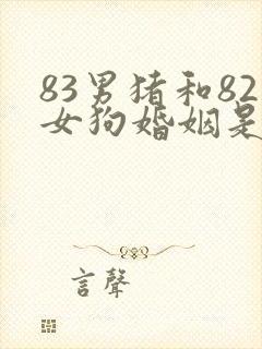 83男猪和82女狗婚姻是否相配