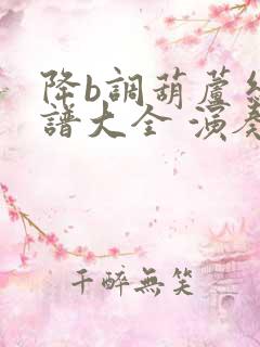 降b调葫芦丝简谱大全 演奏