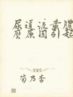 尿道流黄脓是什么原因引起的