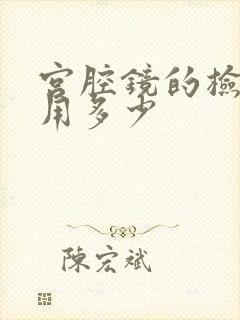 宫腔镜的检查费用多少