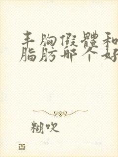 丰胸假体和自身脂肪哪个好