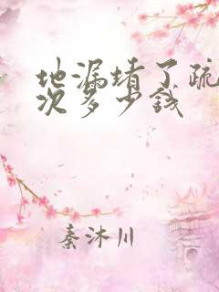 地漏堵了疏通一次多少钱