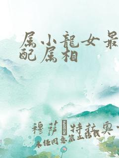 属小龙女最佳婚配属相