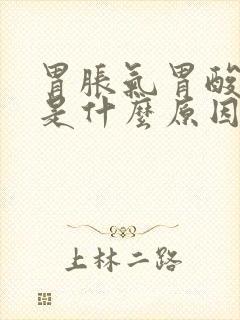 胃胀气胃酸胃疼是什么原因引起的