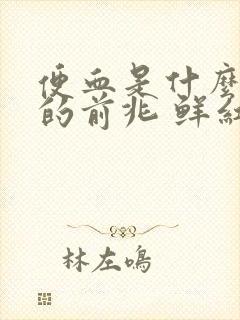 便血是什么病症的前兆 鲜红