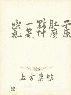 吃一点肚子就胀气是什么原因