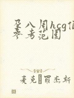 孕八周hcg值参考范围