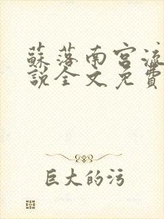 苏落南宫流云小说全文免费阅读全文