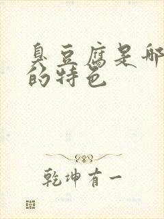 臭豆腐是哪个省的特色