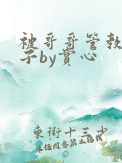 被哥哥管教的日子by赏心