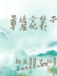 最适合双子座的星座配对