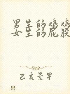 男生的鸡鸡捅进女生的屁股里