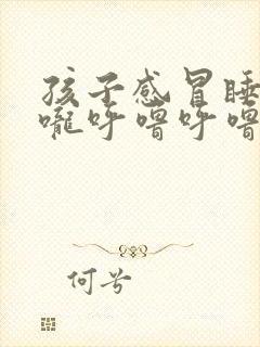 孩子感冒睡觉喉咙呼噜呼噜响