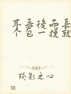 耳垂后面长了一个包一摸就疼